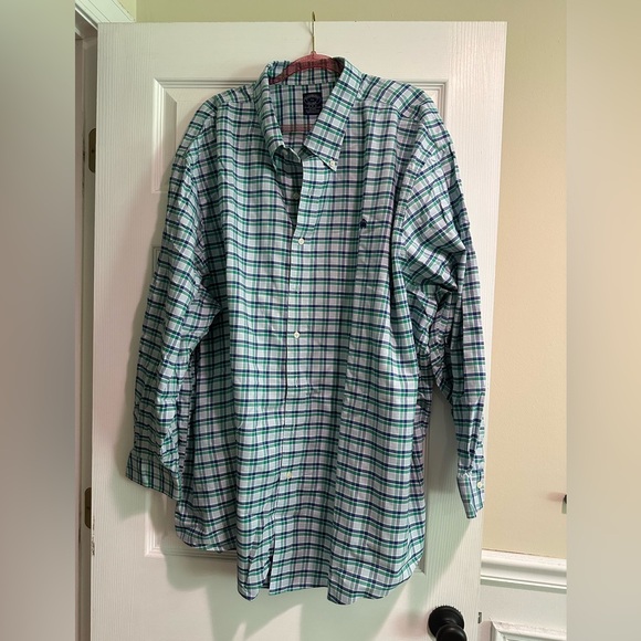 Brooks Brothers Long Sleeve Dress Shirt 4XL - Picture 1 of 3